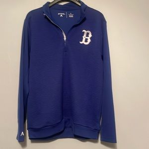Used 1 time men’s sweater large dodgers looks new